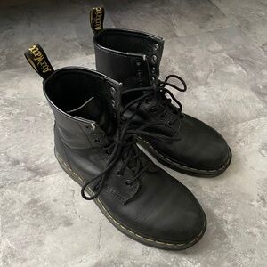 Dr Martens Women’s 1460 Greasy Leather Boots